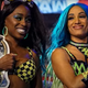 Naomi (l.) and Sasha Banks have been suspended by WWE.